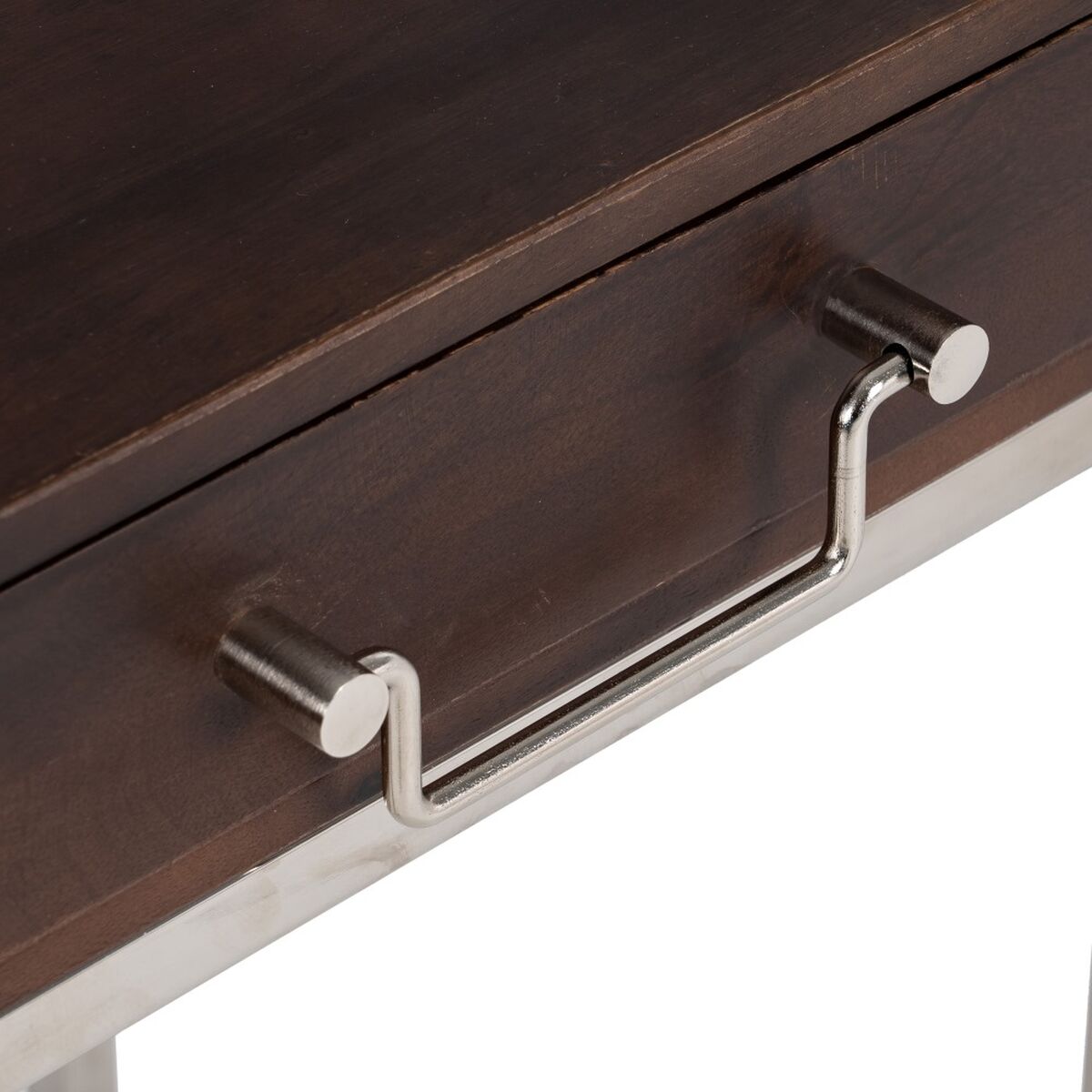 Set of furniture Brown Silver 114 x 40,6 x 81,3 cm